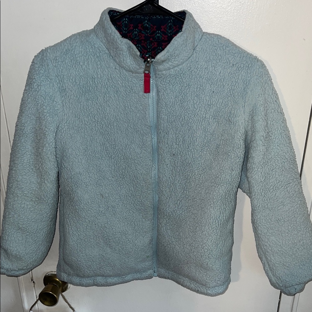 Patterned Girls Jacket - Multicolor Medium 7/8 - Picture 12 of 13